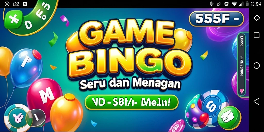 Tampilan menarik gameplay Bingo 555F yang mengasyikkan.