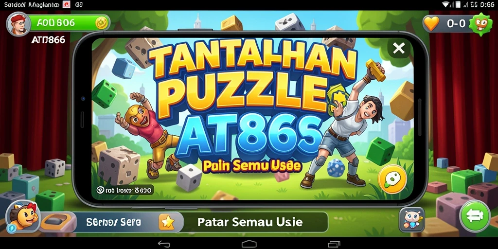 Tampilan gameplay AT866 yang menantang dan mengasyikkan.