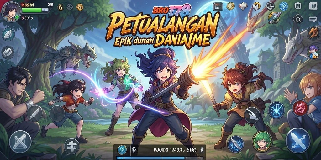 Tampilan gameplay yang menarik dan penuh aksi dari BRO178.
