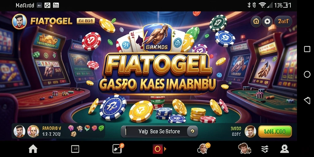 Tampilan menarik dari gameplay Kasino di FIATOGEL.