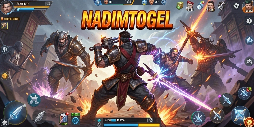 Tampilan gameplay NADIMTOGEL yang seru dan penuh aksi.
