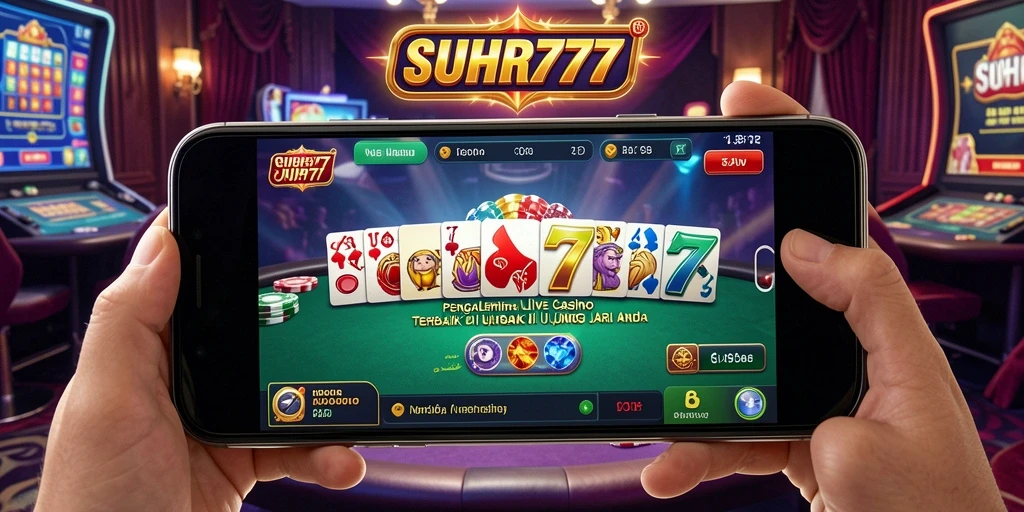 Gameplay menarik di Live Casino SUHU777 dengan dealer profesional.